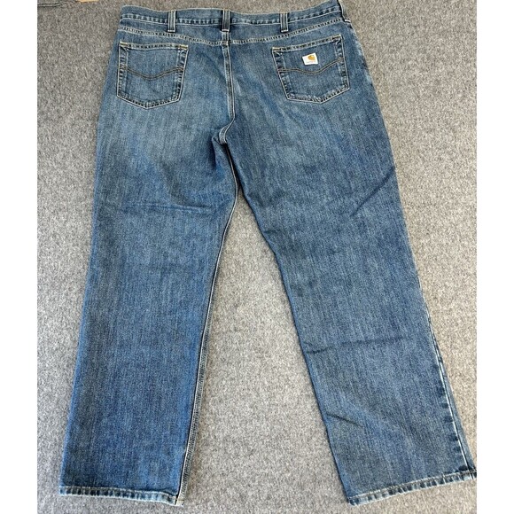 Carhartt Other - Carhartt Jeans Mens Size 44X30 Relaxed Fit Dark Wash Cotton Polyester Denim